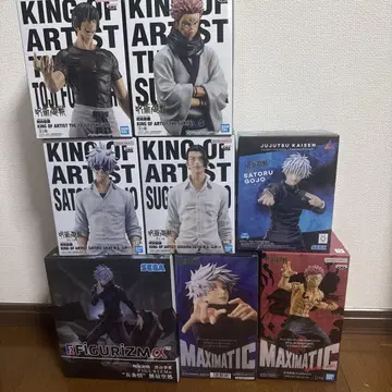 주술회전 피규어 세트 8체