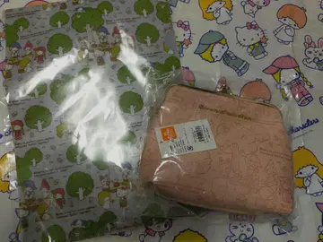 sanrio 가마구치 파우치 & 클리어 파일 세트