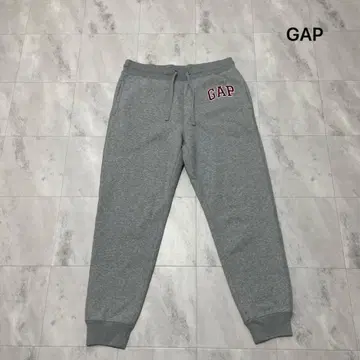 GAP 갭 스웨트 팬츠 자수 로고 리브 팬츠 원포인트 아메카지
