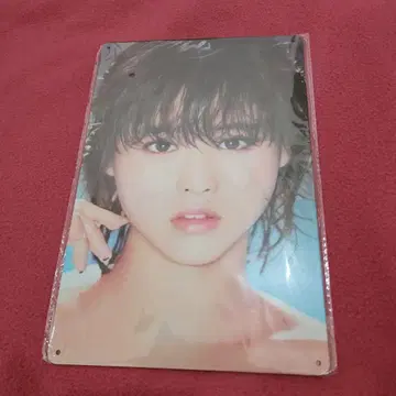 마츠다 세이코 양철 간판 새상품 유토피아