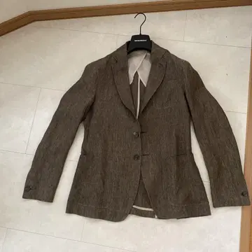 새상품 EMPORIO ARMANI 린넨 남성용 자켓