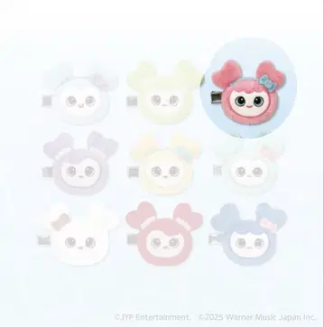 TWICE LOVELYS 봉제 인형 헤어핀 모모