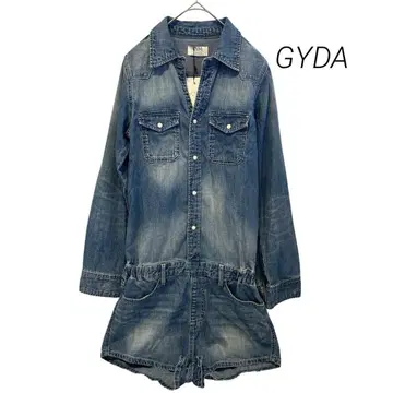 [ 미사용 새상품 ] 제이 GYDA 웨스턴 데님 올인원 M 사이즈
