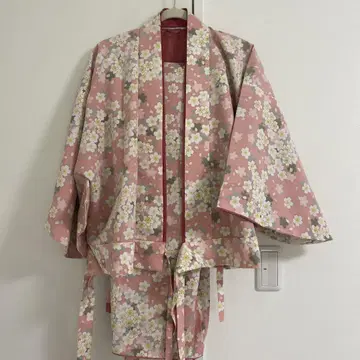 이부시키 기모노 핑크