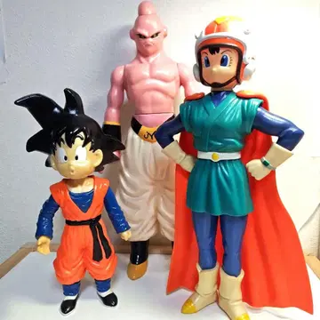 드래곤볼 소프트 비닐 피규어 부우 그레이트 사이어맨 2호 비델 오천