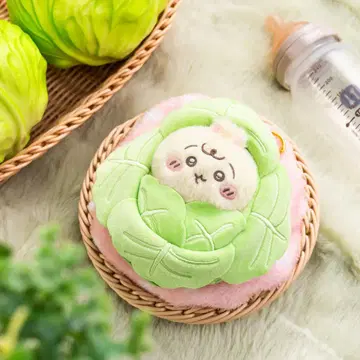 치이카와 Chiikawa Baby 양배추에 싸인 토끼 마스코트