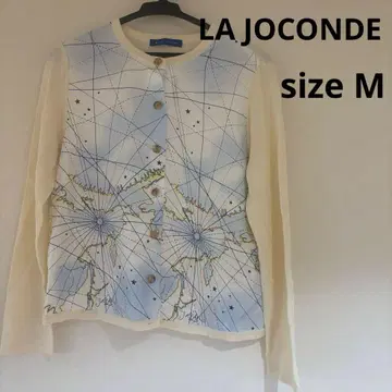 LA JOCONDE 라조콘다 지 프린트 긴팔 가디건
