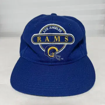 LA RAMS 남성용 캡 80년대~90년대 미국 빈티지 미식축구