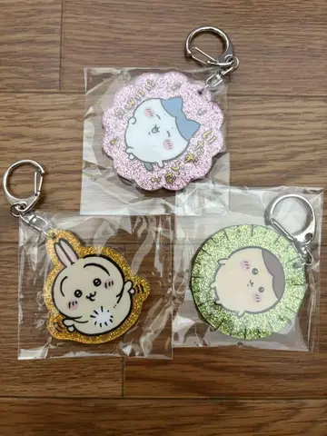 치이카와 (먼작귀) 라메 아크릴 키링 4 밤만쥬 토끼