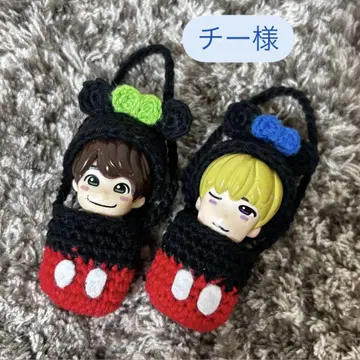 치이님 나니와단시 손가락 인형 미니백 세트