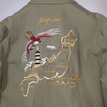 밀리터리 자켓 사이즈 L 알파인더스트리제 수베니어 자켓