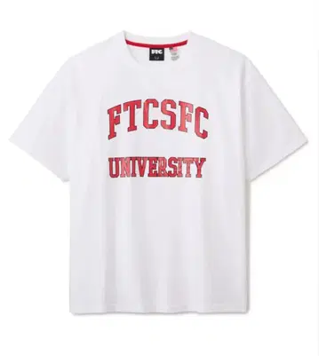 [ 미사용 ] FTC CRACKED UNIVERSITY TEE