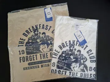 새상품 THE BREAKFAST CLUB T셔츠 토트백 2점