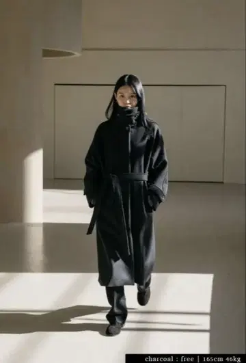 OHOTORO Dublin Coat charcoal gray