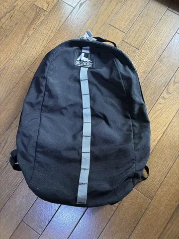 GREGORY 블랙 백팩