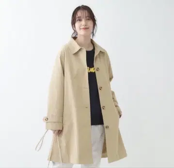 슈라루 베이지 스텐카라 코트 M 사이즈