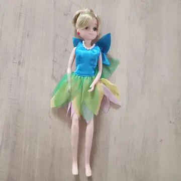 리카짱 인형 팅커벨 요정 깃털 달린 드레스