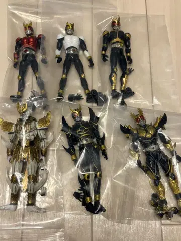 부품 미확인 상품 S.H.figuarts 가면라이더 쿠우카 6체 세트