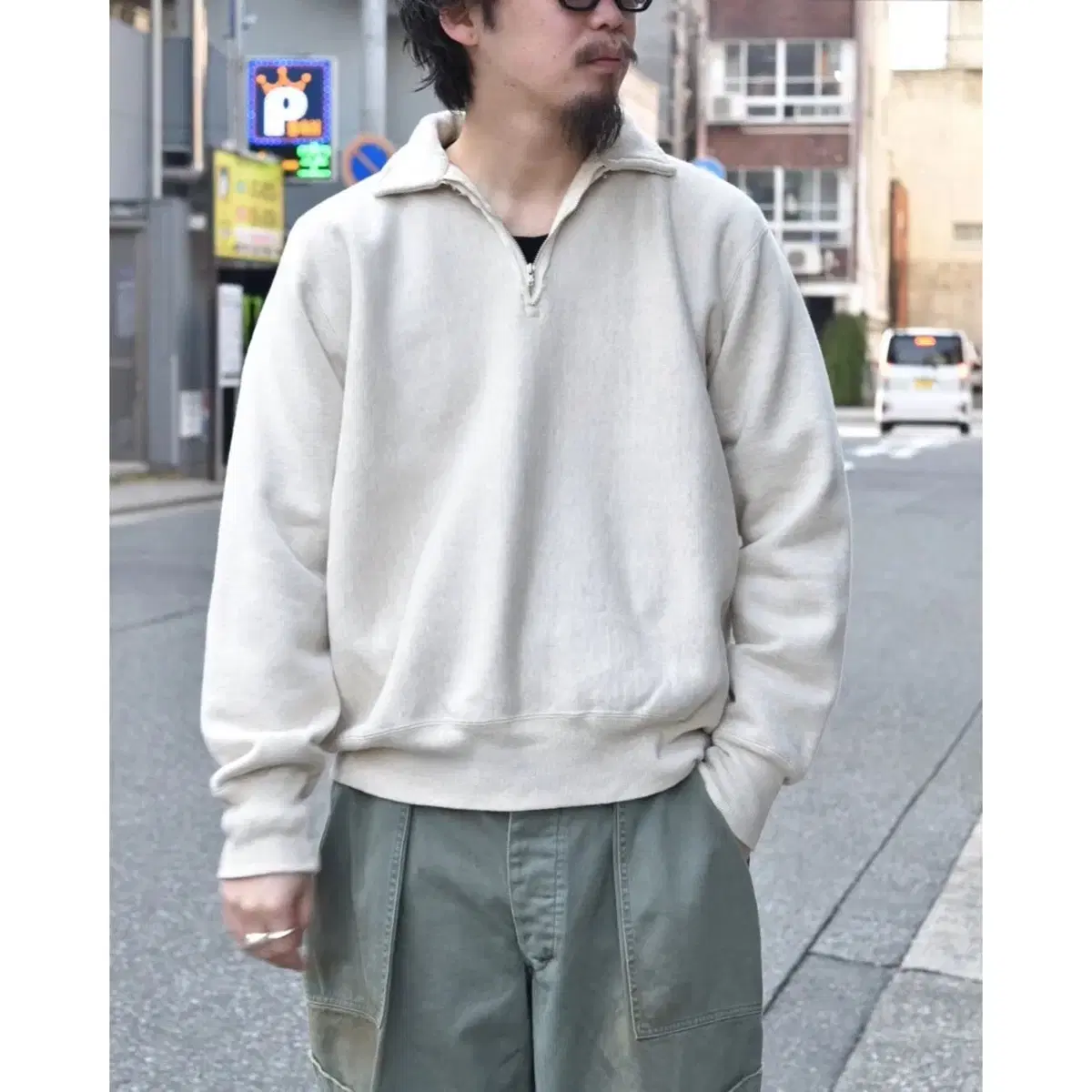 トップス a.presse 25FW Vintage Sweatshirt Grey A.PRESSE-Vintage-Sweatshirt-