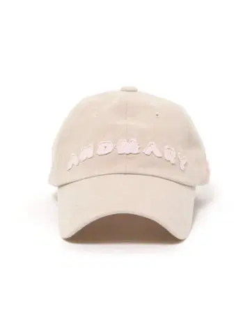 andmary Mary logo cap beige 앤드마리