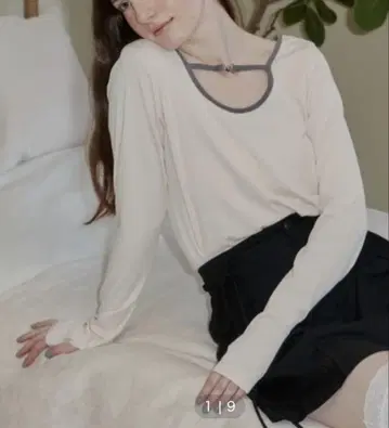 idem(이뎀) 2way 하트 메탈 탑스