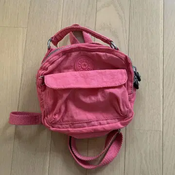 핑크 숄더백 소형 나일론