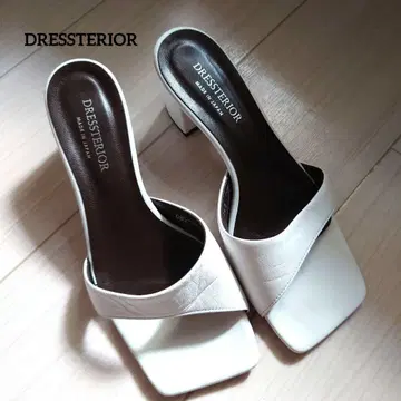 여름 아이템 세일! DRESSTERIOR 화이트 샌들 24.5cm