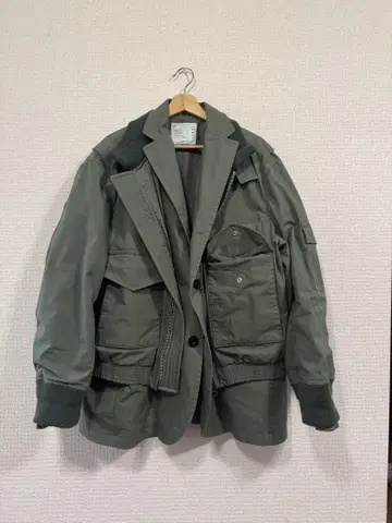 sacai 밀리터리 자켓