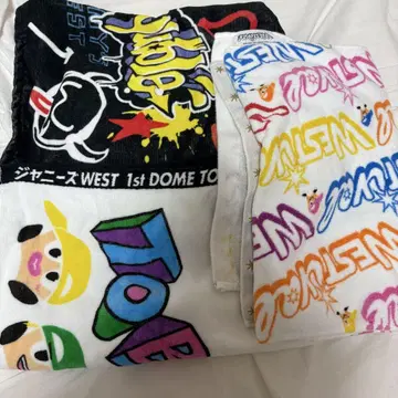 WEST 쟈니즈WEST 더블 트랙 WESTival 돔 타월
