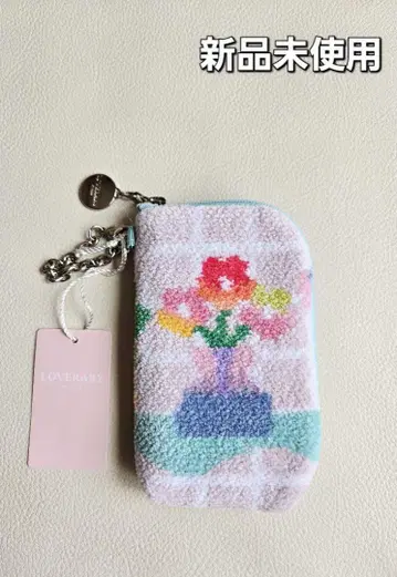 미사용 새상품 페이러 컬러풀 코피온 키&카드 파우치