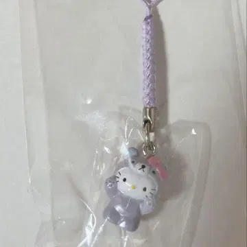 지역 한정 키티 Lavender Bear 홋카이도 한정 키티 스트랩