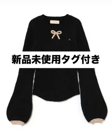 Baby ribbon knit tops Andmary And mary