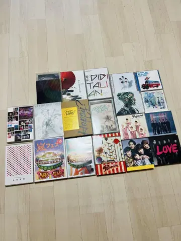 아라시 라이브 DVD 11장 CD 8장 세트