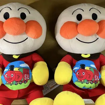 2개 세트 큰 호빵맨 봉제 인형