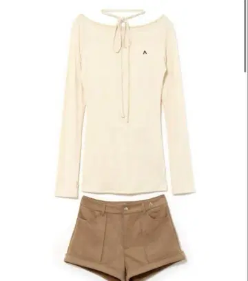 andmary Bruna pants set up ivory