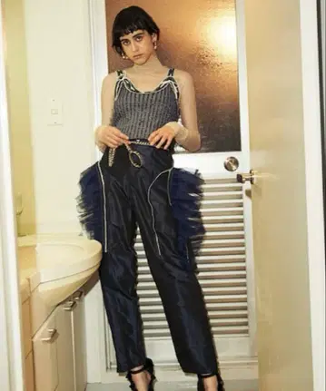 PAMEO POSE TULLE WING PANTS