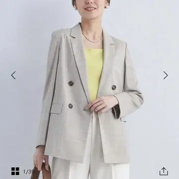 이번 시즌 그린 라벨 릴랙싱 라이트 카치릴라 더블 자켓 40