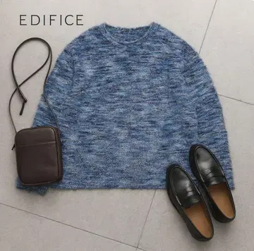 J805@ 417 EDIFICE 풀오버 니트 크루넥 XL