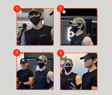 BTS 정국 아크릴 사진 키링