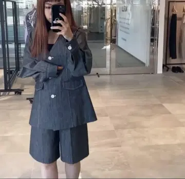 이넬라 INella studious 데님 자켓 테일러드 자켓