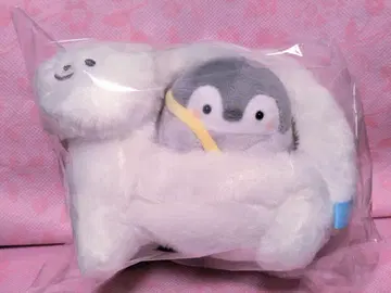 코우펜짱 알려주는 타입의 북극곰 씨 목욕 마스코트