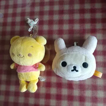 푸 씨, 리락쿠마 봉제 인형 키링 세트