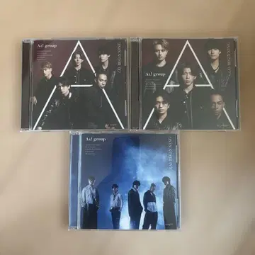 A! group 데뷔 싱글 3 형태 세트