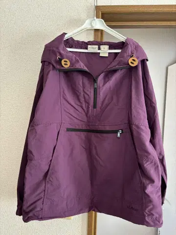L.L.Bean 아노락 후드티 하프 지퍼 새상품급