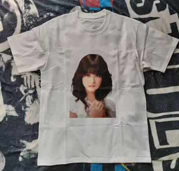 마츠다 세이코 T셔츠 화이트 쇼와 레트로 아이돌 가수
