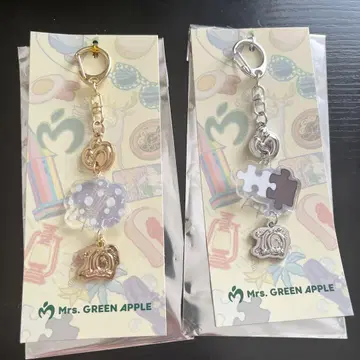 Mrs. GREEN APPLE 키링 2개 세트 케세라세라 천국