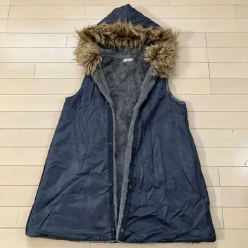 9.5 axis femme 엑시즈팜 라이너 네이비 안감 퍼 M