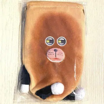 빵도둑 수수께끼의 프랑스빵 봉제인형 복조리 파우치