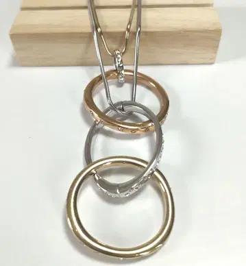스와로브스키 반지 디자인 목걸이 Swarovski Necklace