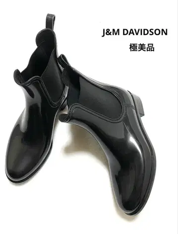 J&M DAVIDSON 레인부츠 사이드 고어 부츠 첼시 부츠 우비